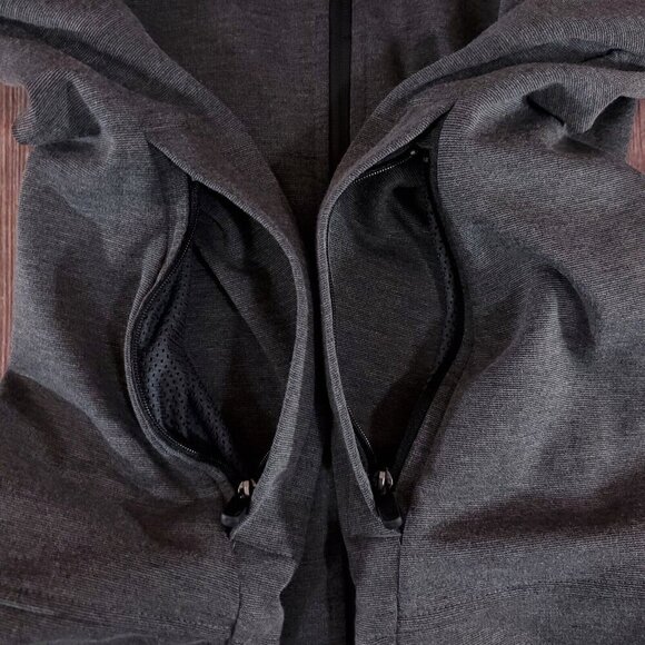 Mack Weldon Mens Size XL Atlas Full Zip Jacket Gray Athleisure Performance - Picture 9 of 16